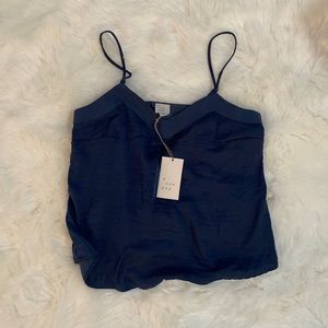 Target blue tank silky